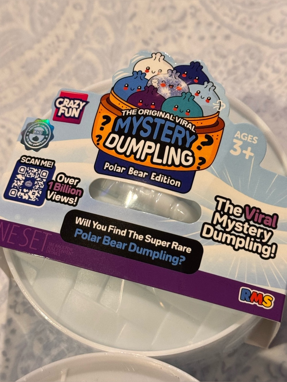Mystery Dumpling – Polar Bear Edition (White)
